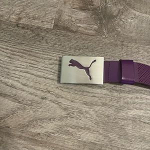 Purple Men’s Puma Belt